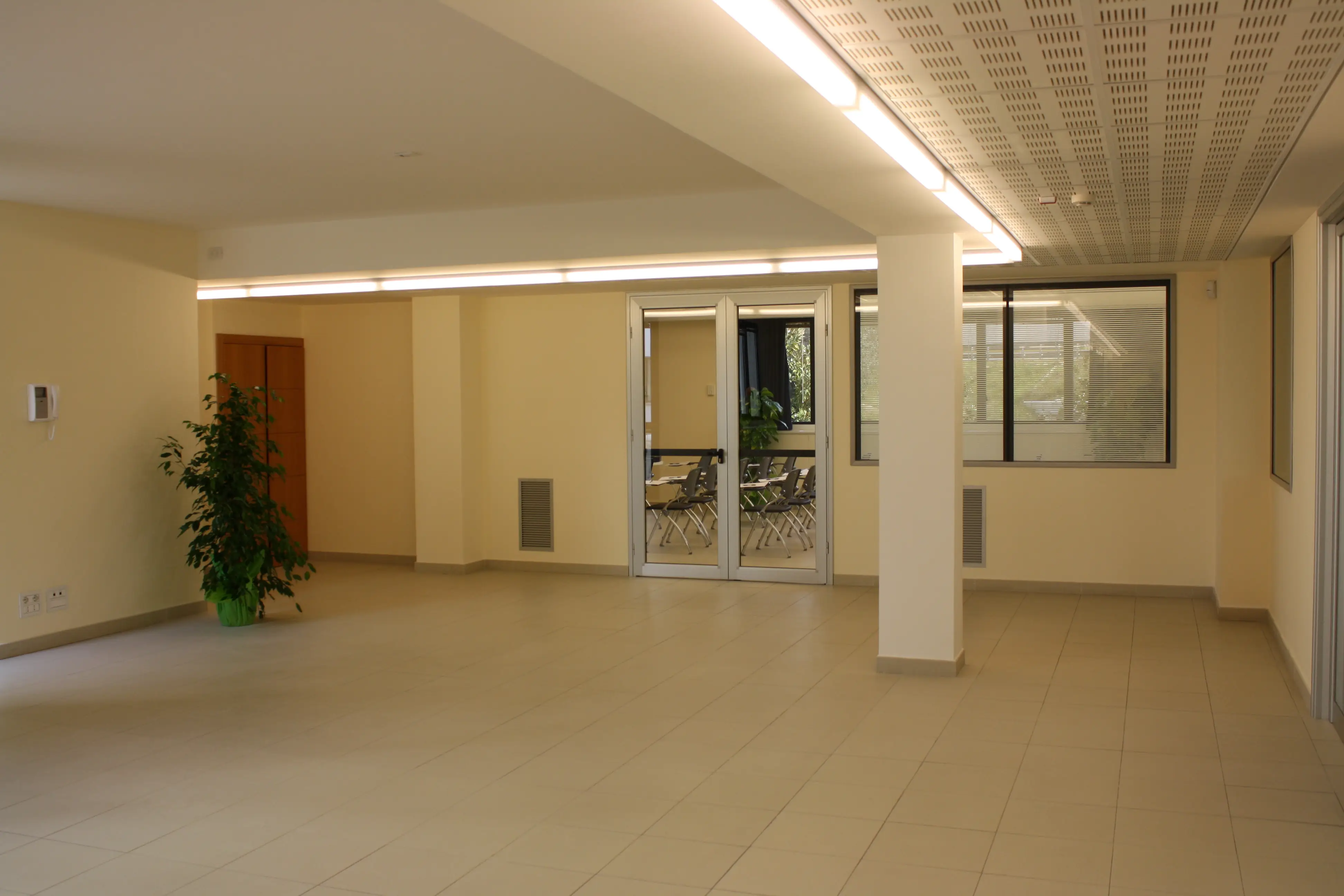 Climatizzazione installata in un ufficio